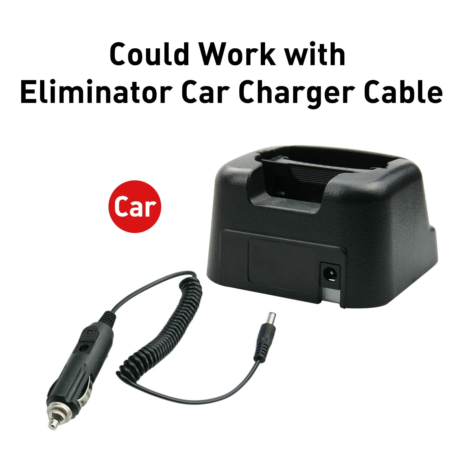 2X Desktop Charger BC-146 for IC-35 IC-F21 IC-F3G IC-F218 IC-V8 Icom Two Way Radio