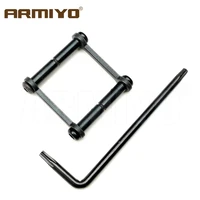armiyo 223 308 154 15 anti walk rotation 2 steel side plates all steel hammer ar hunting accessories