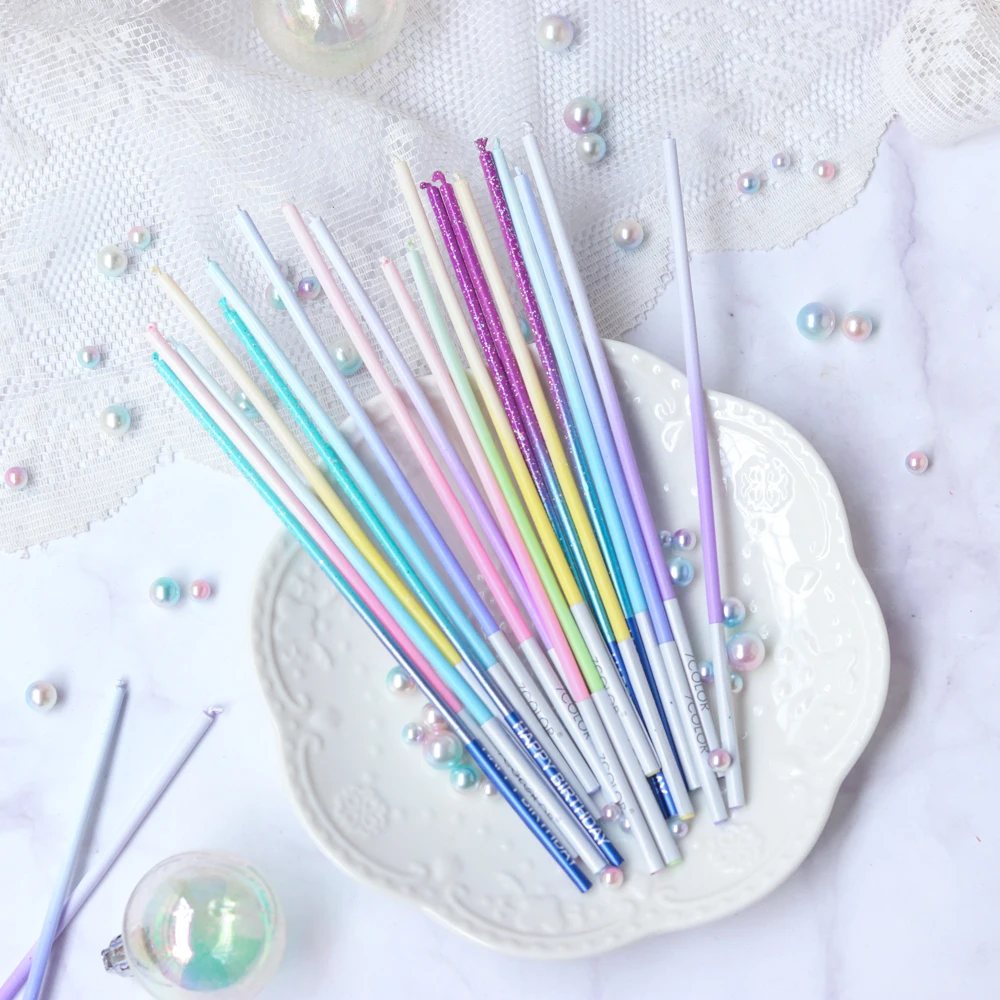 Украшение для торта в виде свечи на день рождения Фантастическая звезда пустая