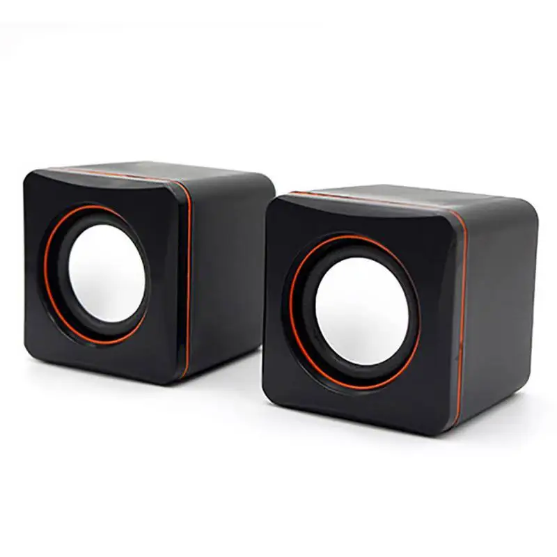 11 1 пара мини USB проводной динамик Настольный музыкальный плеер громкий 3 5 мм