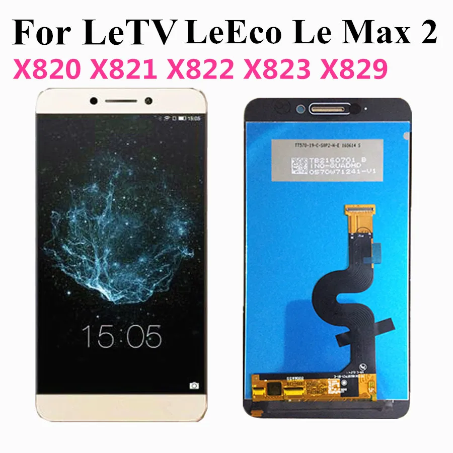 Для LeTV LeEco Le Max 2 ЖК дисплей X829 X821 X822 X823 X820 Экран Дисплей кодирующий преобразователь