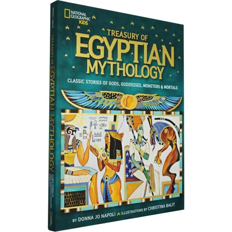 

Egyptian Mythology National Geographic Treasure Hardcover Full Color Children's Education Picture Book