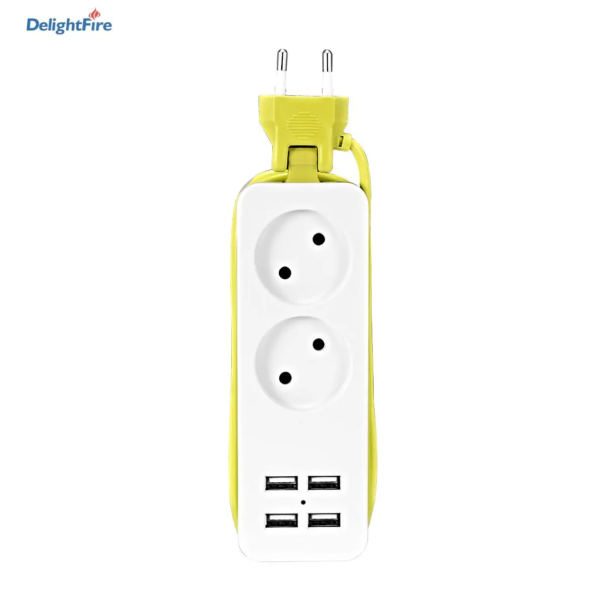 1.5M EU Plug Power Strip Wall Multiple Socket 1200W 10A 250V Portable 4 USB Port Charging for Iphone Mobile Phones Tablets | Электроника