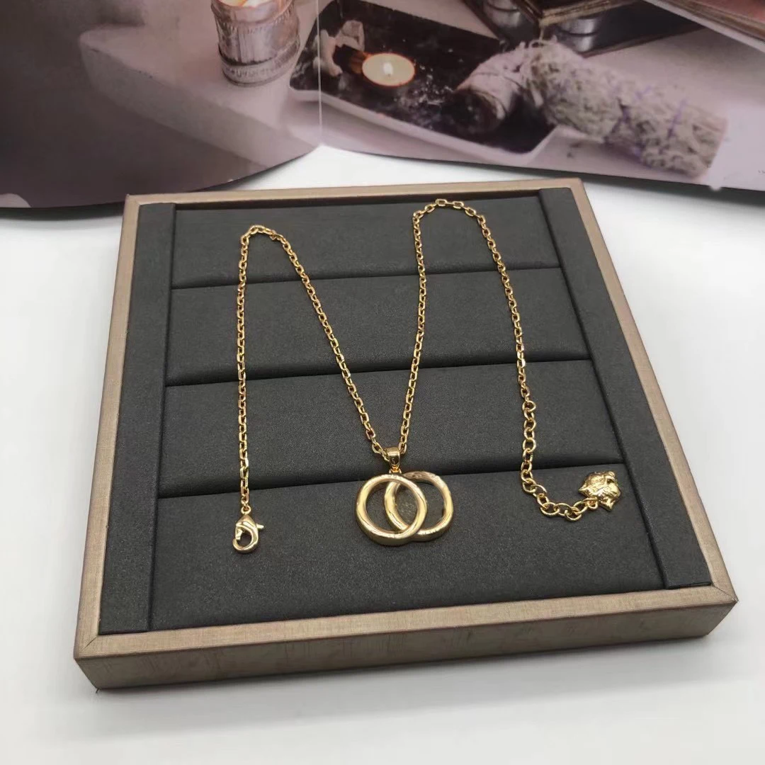 

S925 hot selling classic style decoration boutique men's / women's Retro heart-shaped South China tiger letter Pendant Necklace,