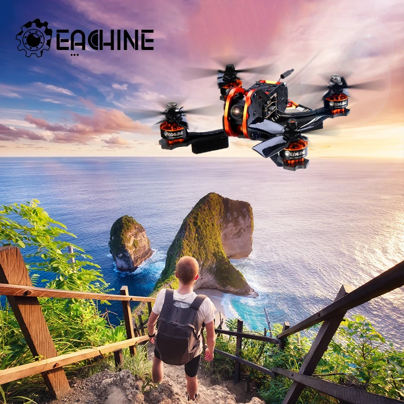 Eachine Tyro79 RC Квадрокоптер Дрон вертолет 140 мм 3 дюйма DIY версия FPV HD профессиональная