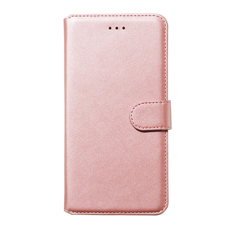 Роскошный кошелек откидная крышка для Vivo Y81 Y83 магнитные слоты для карт Простой PU кожаный чехол для Vivo Y91C Y91i полный корпус Стенд Coque