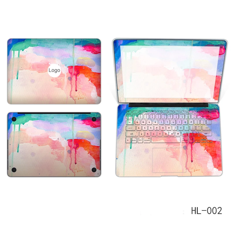 Чернила девушка ноутбук наклейки ПВХ Кожа ноутбука для Hp/Macbook Air Pro 13 15 6 дюймов Huawei