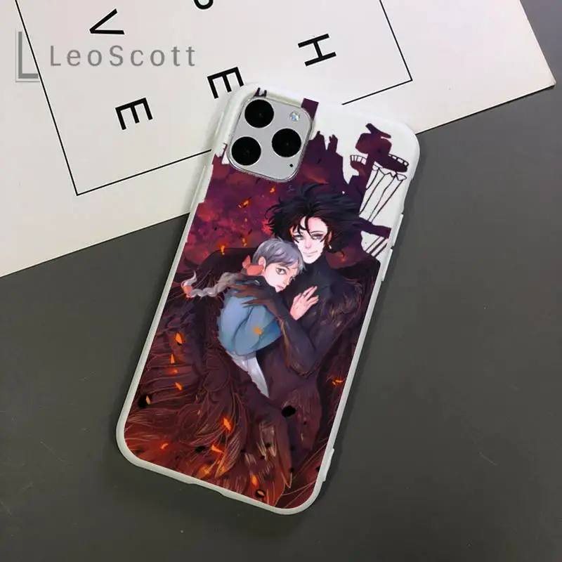 

Howl's Moving Castle anime Phone Case Candy Color for iPhone 11 12 mini pro XS MAX 8 7 6 6S Plus X 5S SE 2020 XR accessorie