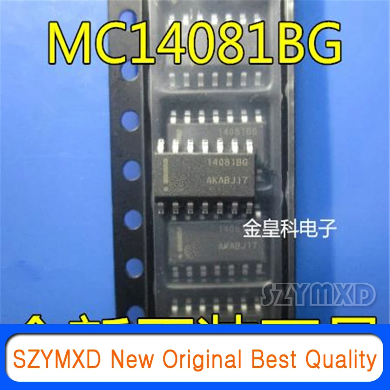 

10 шт./лот новый оригинальный MC14081BDR2G патч SOP-14 14081BG logic gate chip в наличии