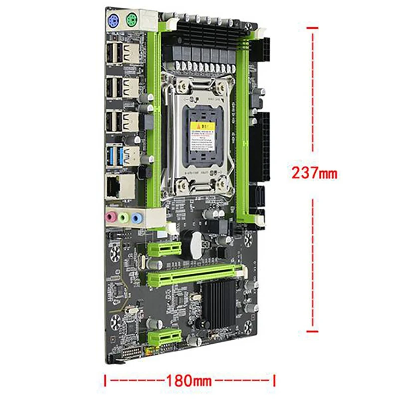 

X79 Motherboard New LGA 2011 Pin DDR3 32G S-ATA II ECC Memory Supports E52680 Desktop Computer Dual Channel