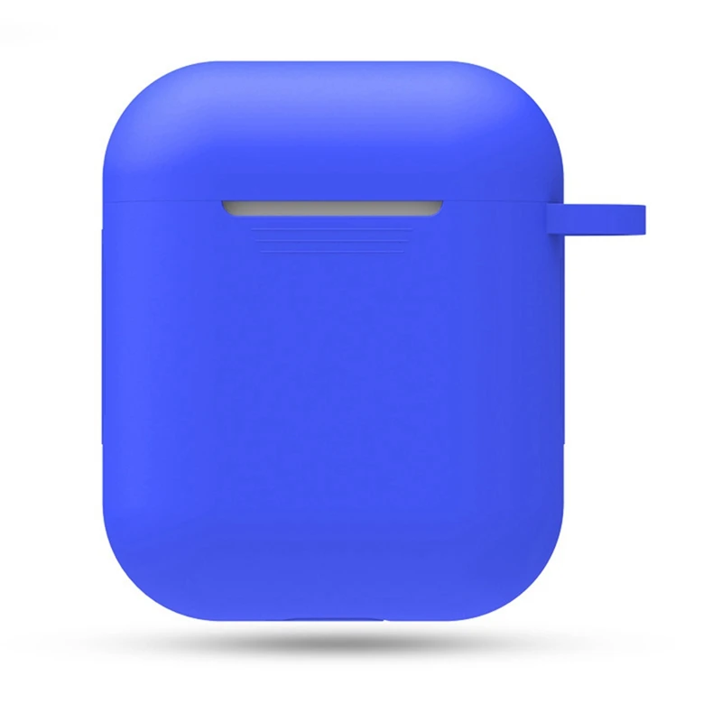 2922LB Мягкий силиконовый чехол Ультратонкий протектор чехол для Apple Airpods противоударный чехол для A^ pple гарнитура для Airpods Чехлы коробки для хранения - Цвет: 2922LB