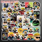 1050 шт.упаковка, наклейки для ноутбука, холодильника, багажа