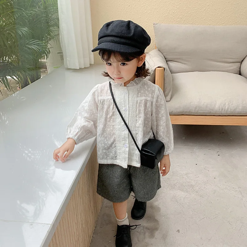 

Summer Kids Shorts for Girls 2021 Toddler Girls Loose High Waist Shorts Boys Cotton Pants Korean Children Clothing 2 To 6 Years