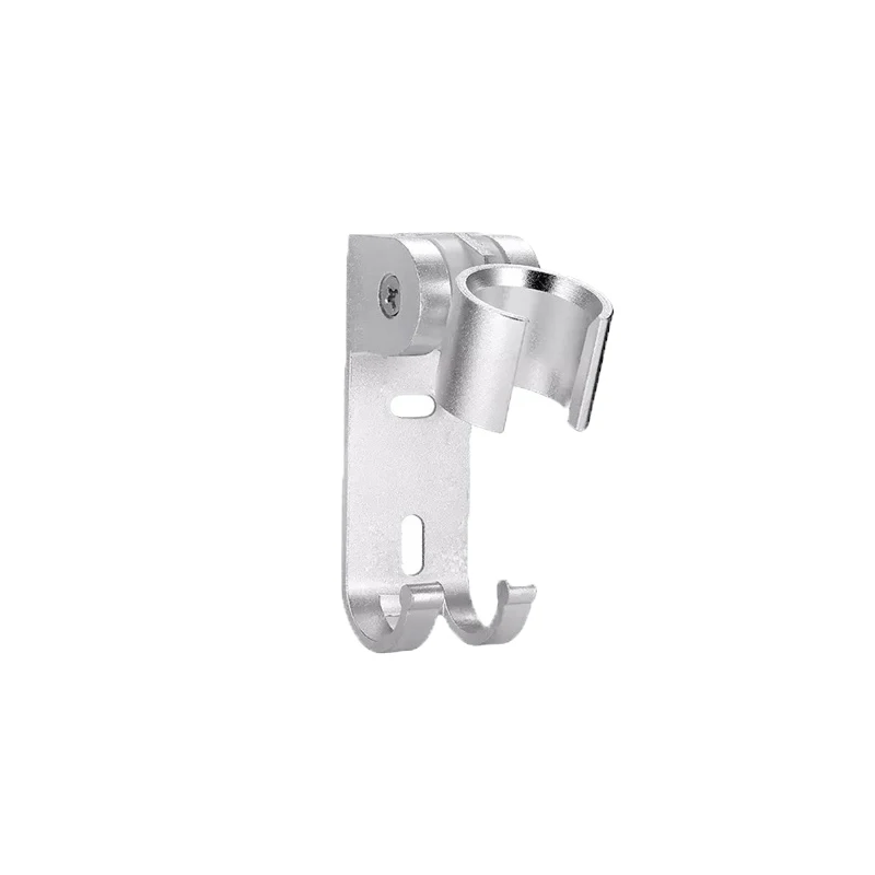 aluminum shower base holder adjustable wall gel mounted shower head stand bracket rustproof head support holder bathroom fitting free global shipping