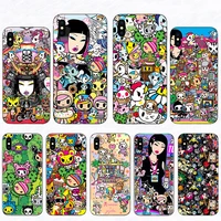 fashion mobile shell toki doki hard phone case for iphone 13 11 pro xs max 12 mini funda se 7 8 6s plus 5s x 10 xr cartoon cover