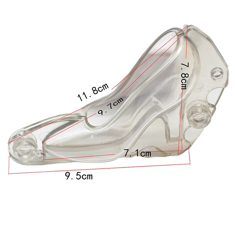 Шоколадный торт плесень 3D обувь на высоком каблуке конфеты сахарное желе формы