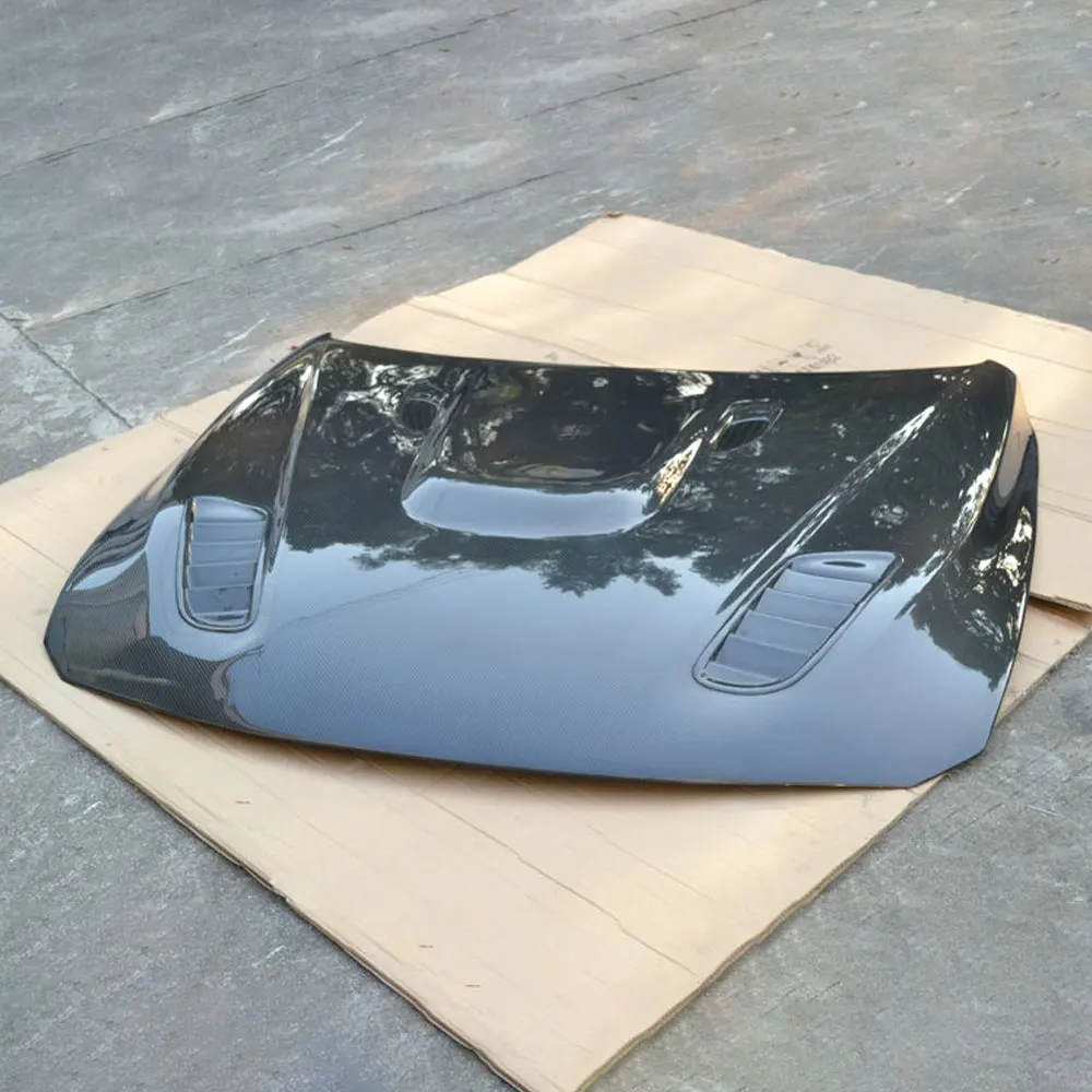 

For BMW 3 Series 4 Series F30 F32 F35 LWB 2011 - 2019 V Style Carbon Fiber Front Hoods Engine Bonnet Cover Car Accessories