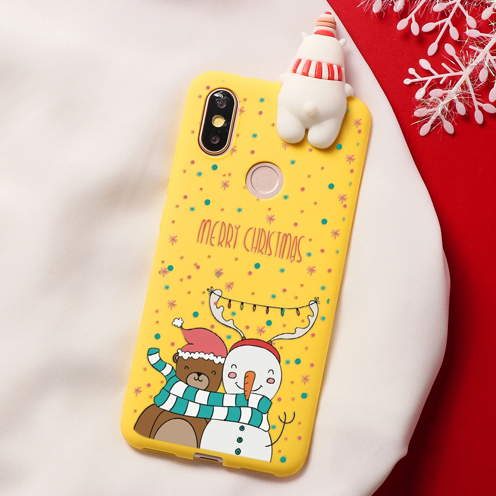 Kbhu7-sdzbxr Счастливого Рождества, принт с оленем, мягкий TPU чехол для Xiaomi Redmi Mi CC9e CC9 8 9 A2 Lite SE Explorer Примечание iPhone 7 6 Plus 5 iPad Pro A1 5X 6X S2 Y2 чехол - Цвет: Kbhu7-sdzbxr