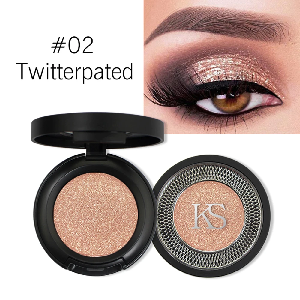 Новинка красивые Перламутровые тени для век 6 цветов пигментные долговечные не