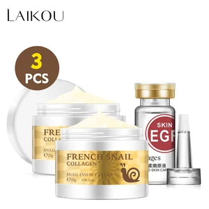 2 шт. * крем для лица улитки + Гиалуроновая кислота сывороточная эссенция против морщин против старения лица день коллагеновый крем увлажняющий питательный