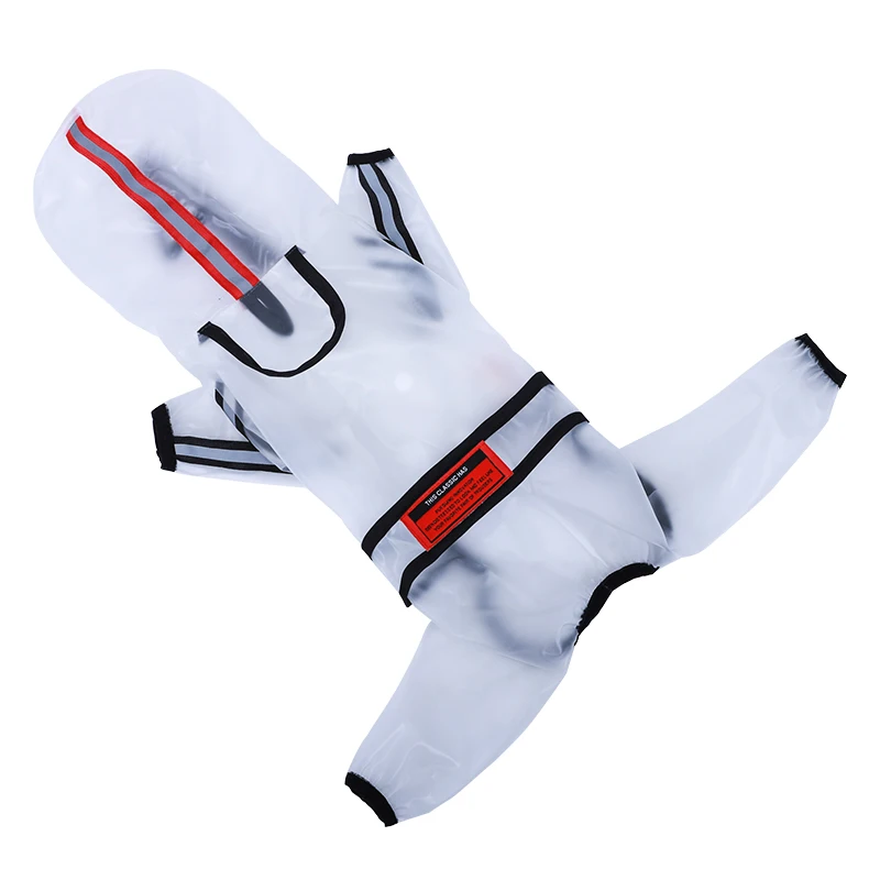 Дождевик для больших собак Hoopet прозрачный светильник пальто маленькой собаки |