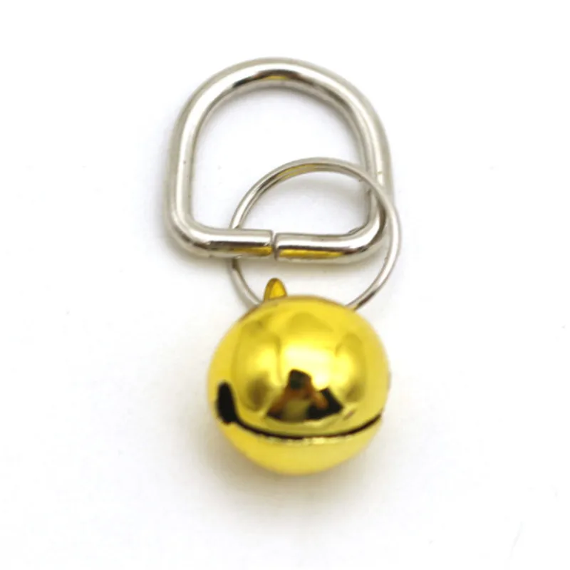 5 шт. разноцветные металлические колокольчики с кольцом пряжкой|Аксессуары для