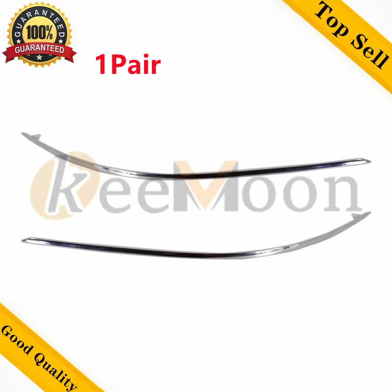 2 шт. Авангард переднего бампера хромированная отделка под давлением LH RH 2048850821