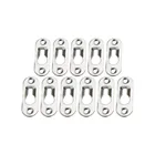 1020 шт. 44 мм x 16 мм, металлическая вешалка серебристого цвета, крепежные элементы для подвешивания картин на стене