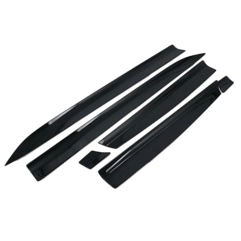 

For Honda Accord 2018 Accessories Exterior ABS Chrome Car Doors Decoration Cover Sequins Car Stickers 5pcs/lot