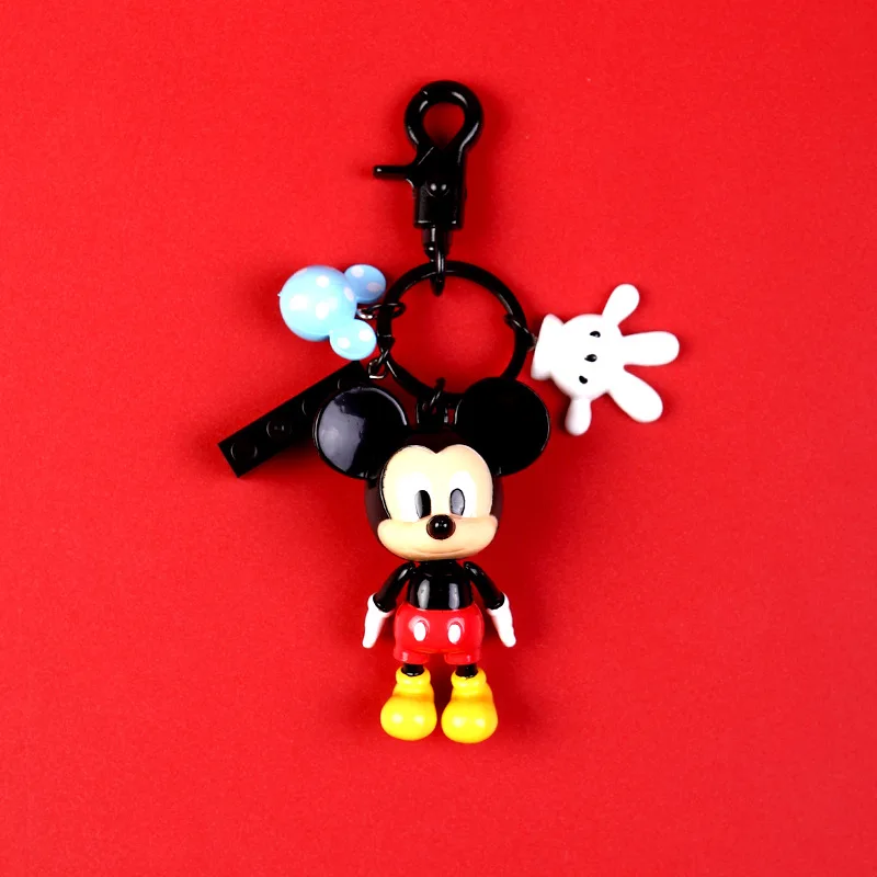 Disney Микки Маус Минни Сумка в виде пакета молока кулон милый мультфильм автомобиль брелок школьный сумка с подвесками девочка мальчик сувенирный подарок игрушка - Цвет: 8