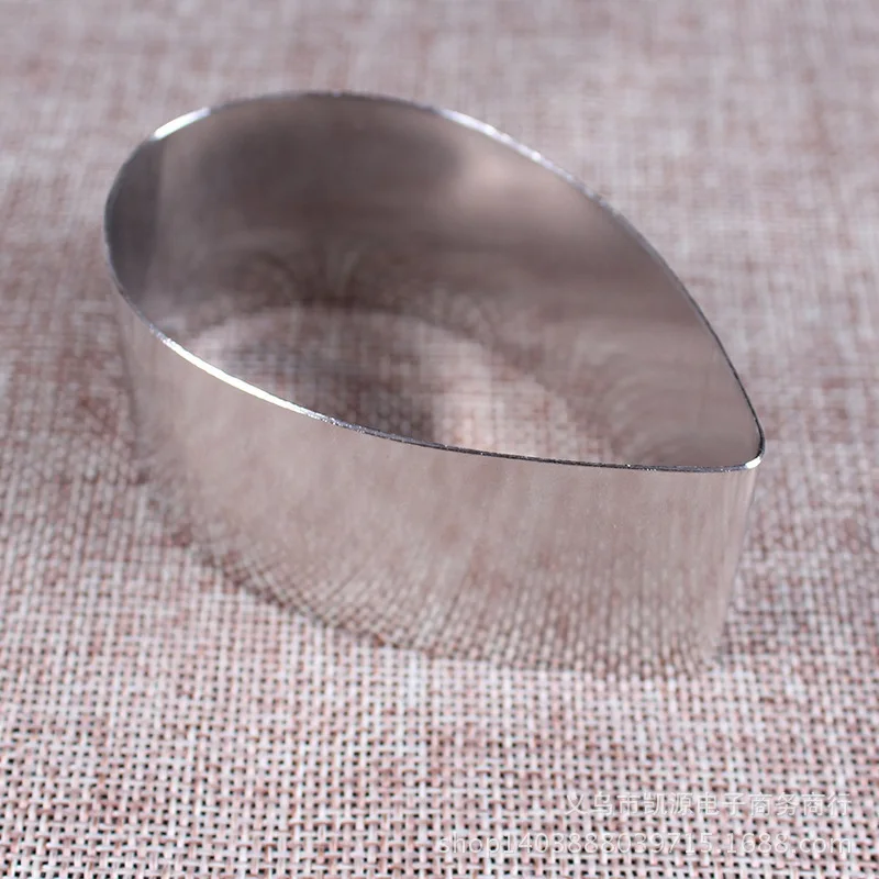 Набор из 4 колец для Мусса в форме капли воды нержавеющей стали|bakeware tools|mousse ringring