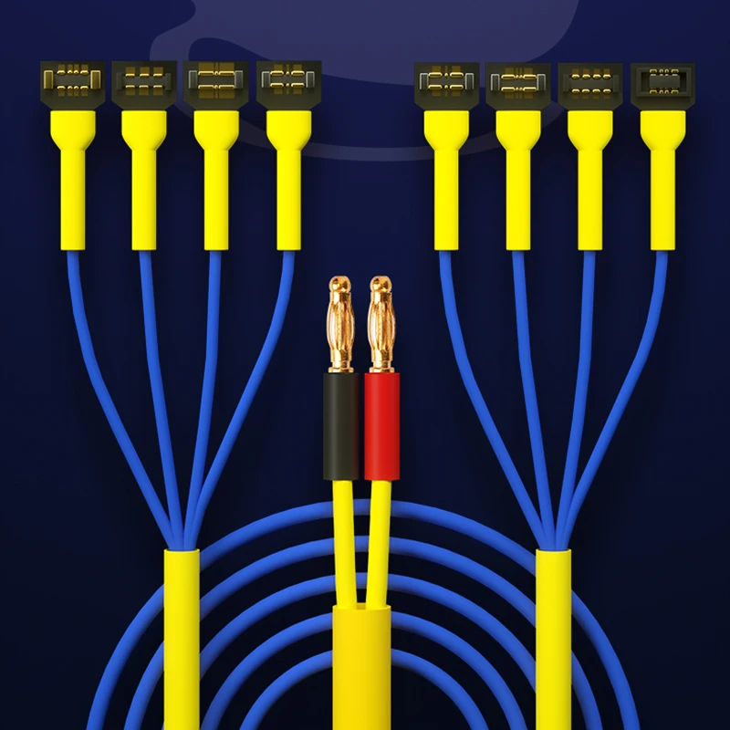 DC Power Supply Test Cable for Android Phone General Series Wire Simple Boot Line For Samsung Huawei Xiaomi OPPO | Инструменты