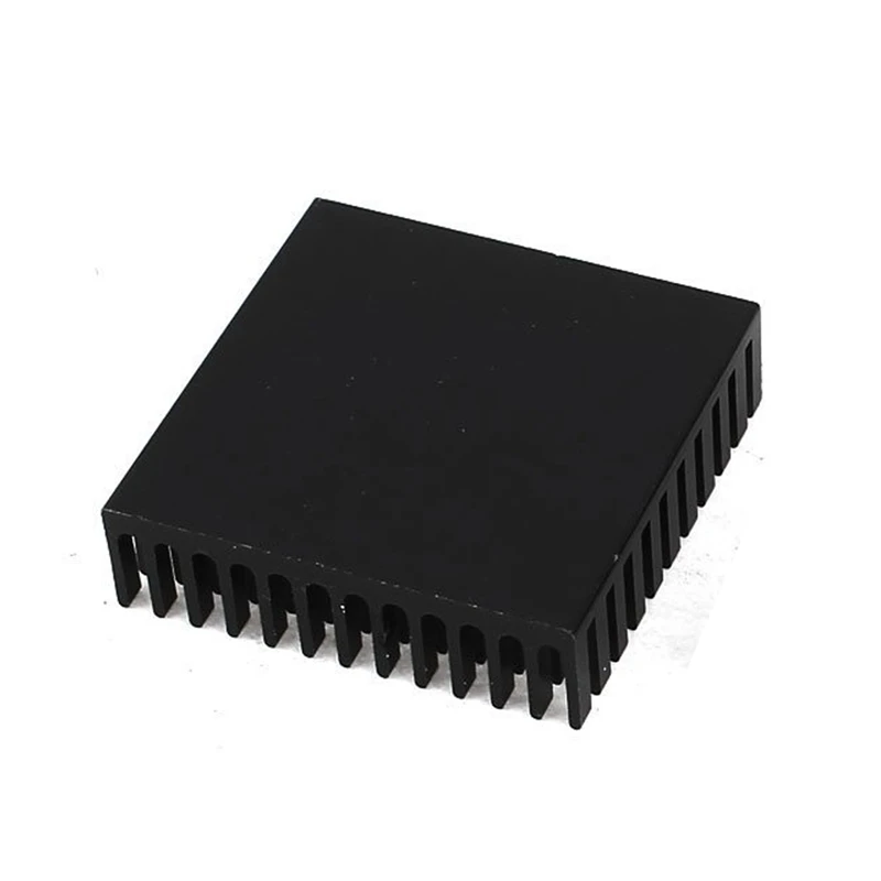 1Pcs 50mm x 10mm DC 12V 2-Pin Connector Computer Case Cooler Cooling Fan &amp 2 Black Aluminum Radiator Heat Sink 40 |