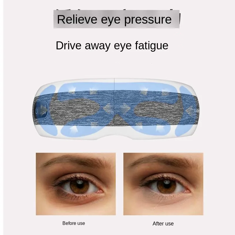 Электрический музыкальный Вибрационный массажер для глаз нагрев воздуха