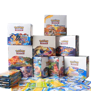 324Pcs/Box Pokemon Cards Sun & Moon Lost Thunder English Trading Card
Game Evolutions Booster Box Collectible Kids Toys Gift
