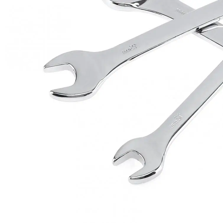 

5pcs/set Adjustable Reversible Combination Wrench Set CRV Handle 8mm-19mm Wrench Socket Spanner Set for Installation Maintenance