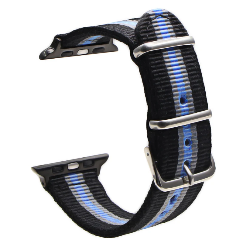 Ремешок для apple watch band apple watch 4 5 3 ремешок 44 мм/40 мм iwatch band 5 42 мм 38 мм correa pulseira нейлоновый ремешок для часов