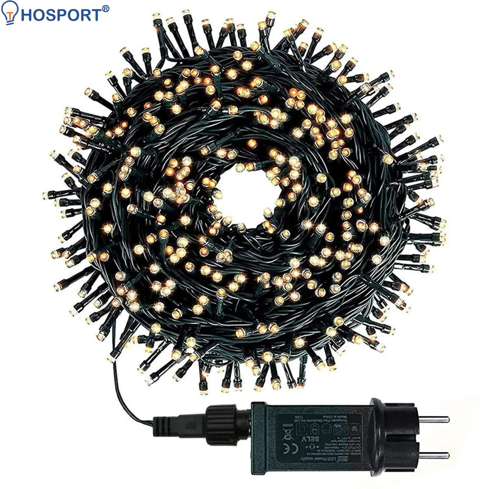 

LED Fairy Lights String Waterproof Copper Wire String Lights 8 Modes Colors Changing Wedding Party Home Christmas Decor Lighting