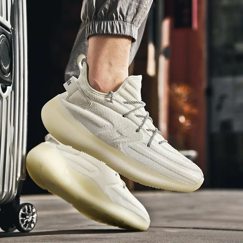 

Sneakers 2021 LightWeight Men Sport Shoes High Quality Comfortable Running Shoes Man Trainer Breathable Cushioning Men Sneakers