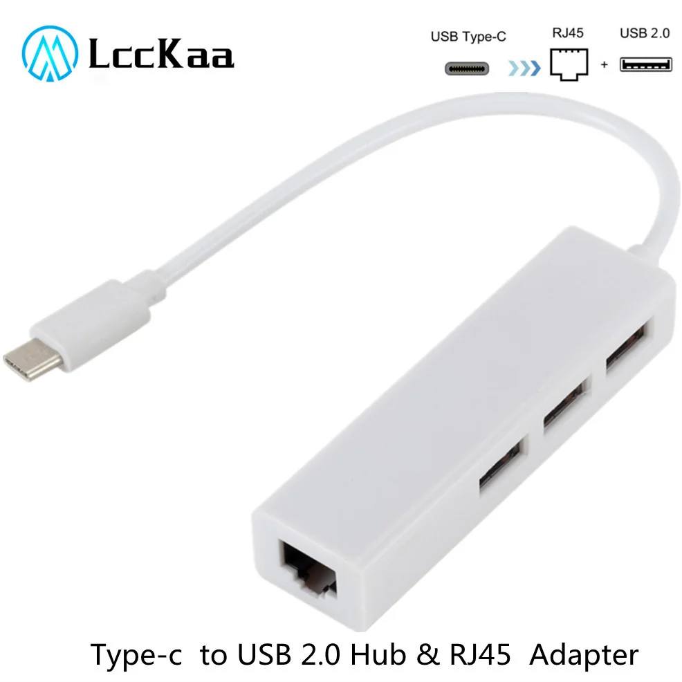 USB 3 1 Type c Порты и разъёмы для usb хаб RJ45 100 Мбит/с Ethernet Кабель адаптер Usb с разъемами