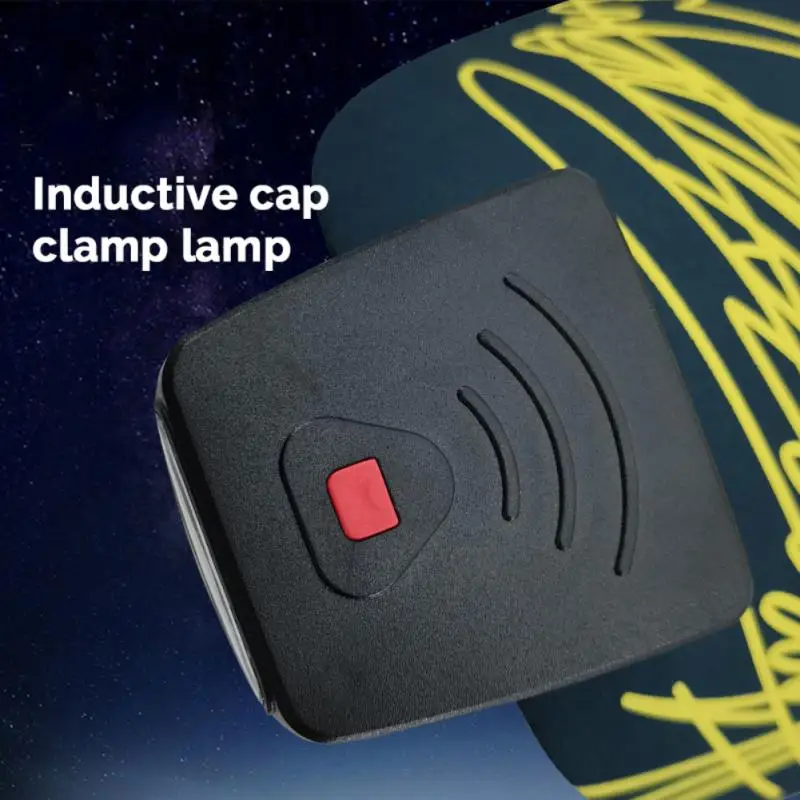 

Charging Hat Brim Lamp Night Fishing Lamp Camping Infrared Waved Head Lamp Outdoor LED Induction Clip Cap Lamp Outdoor Lighting