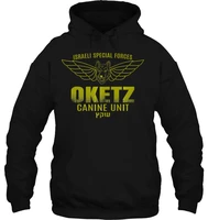 oketz k9 unit tee israeli defense special forces men hoodie israel army hoodie full casual autumn and winter streetwear