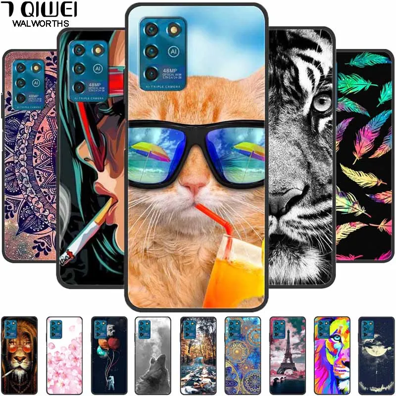 

For ZTE Blade V30 Vita Case 8030 Silicone Soft TPU Phone Cover For ZTE 8030 V30 Vita Case V30Vita 2021 Funda Coque Capa Fashion