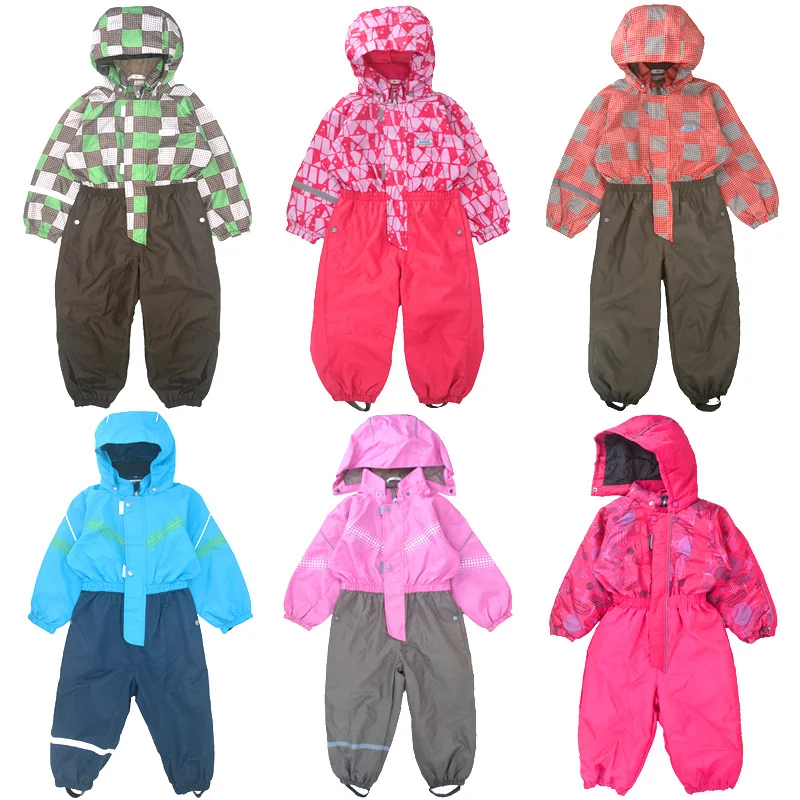 Spring and Autumn Outdoor Skiing Children's Infant Thboys girls Jackets + Belt Pants Boy Girls Set | Детская одежда и обувь