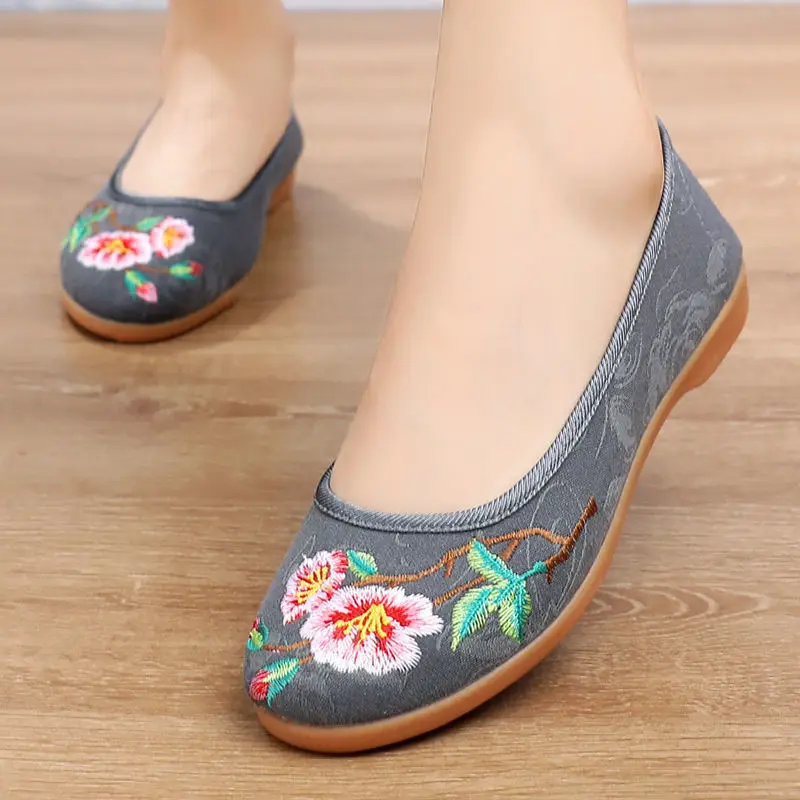 

Cresfimix zapatos de mujer women cute light weight retro ballet dance flat shoes lady casual spring & summer loafers A415c