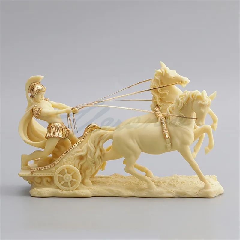 Европейский Креативный Римский автомобиль Художественная Скульптура фигурка и