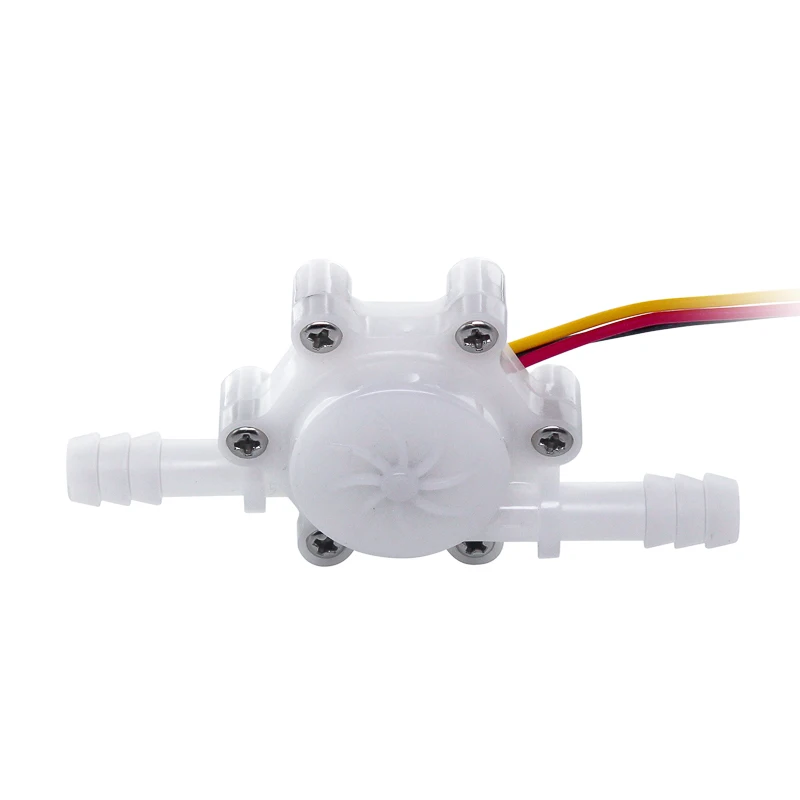 Пластиковый измеритель расхода воды Pom с быстрым подключением внешний диаметр 10