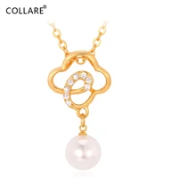 collare heart necklace women goldsilver color crystal rhinestone jewelry valentines gift simulated pearl necklace women p868