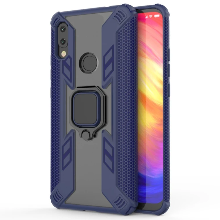 Jagged Warrior мобильный корпус автомобиля магнитный для: XiaoMi Radmi 7 Note7 8 Lite кольцо