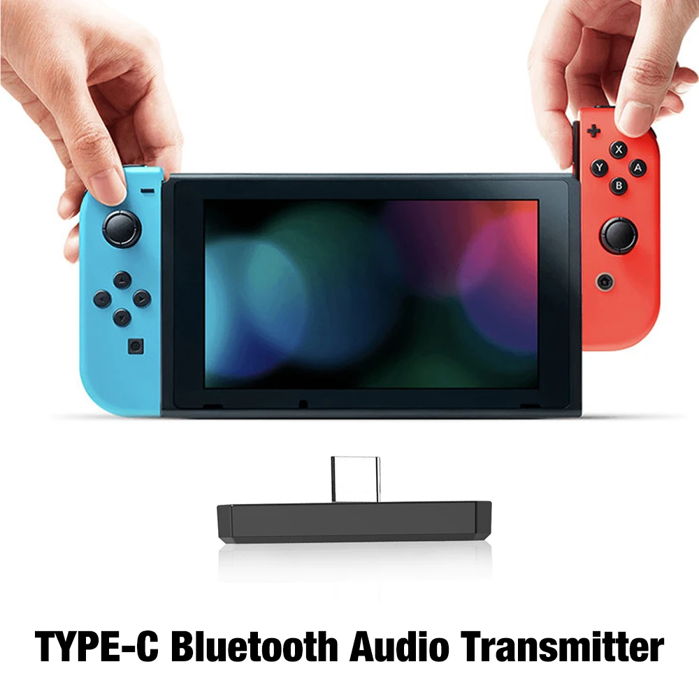 

Bluetooth-аудио передатчик Type-C беспроводной аудио адаптер для PS4 Для Switch